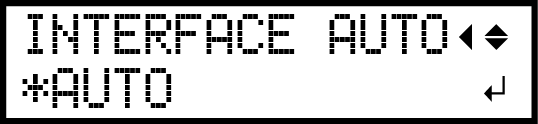 INTERFACE AUTO